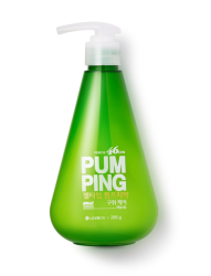 LG PERIOE 倍瑞傲 PUM PING 按压瓶牙膏 萌绿清新 285g*2瓶