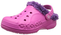 限尺码：crocs 卡骆驰 Baya Plush Lined 儿童洞洞鞋