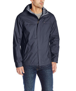 TOMMY HILFIGER Waterproof Breathable 男士连帽夹克 Navy