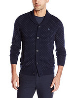 限尺码：Original Penguin Shawl Pin-Dot Jacquard Cardigan 男士针织衫