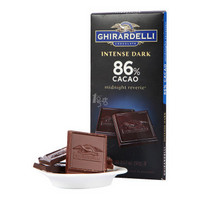 GHIRARDELLI 吉尔德利 可可黑巧克力排块 90g