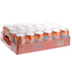 Fanta 芬达 碳酸饮料330ml*24听 整箱