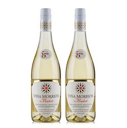 VINA MORRION 马里奥 5.5°低醇起泡白葡萄酒 2013瓦伦西亚法定产区DO级 750ml 2支装