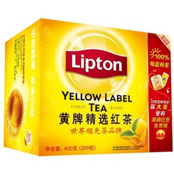 Lipton 立顿黄牌精选红茶 400g*5件