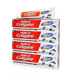 Colgate 高露洁 360°备长炭深洁牙膏 180g×4