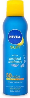 NIVEA 妮维雅 冰爽透明防晒气雾 200ml