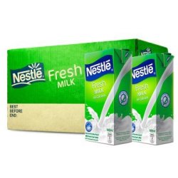 Nestlé 雀巢 全脂纯牛奶1L*12盒