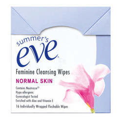 summer's eve 夏依 女性清洁湿巾（普通型肌肤）16片*10件