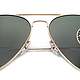 Ray·Ban 雷朋 金属太阳眼镜-金框墨绿片 ORB3026-L2846/62