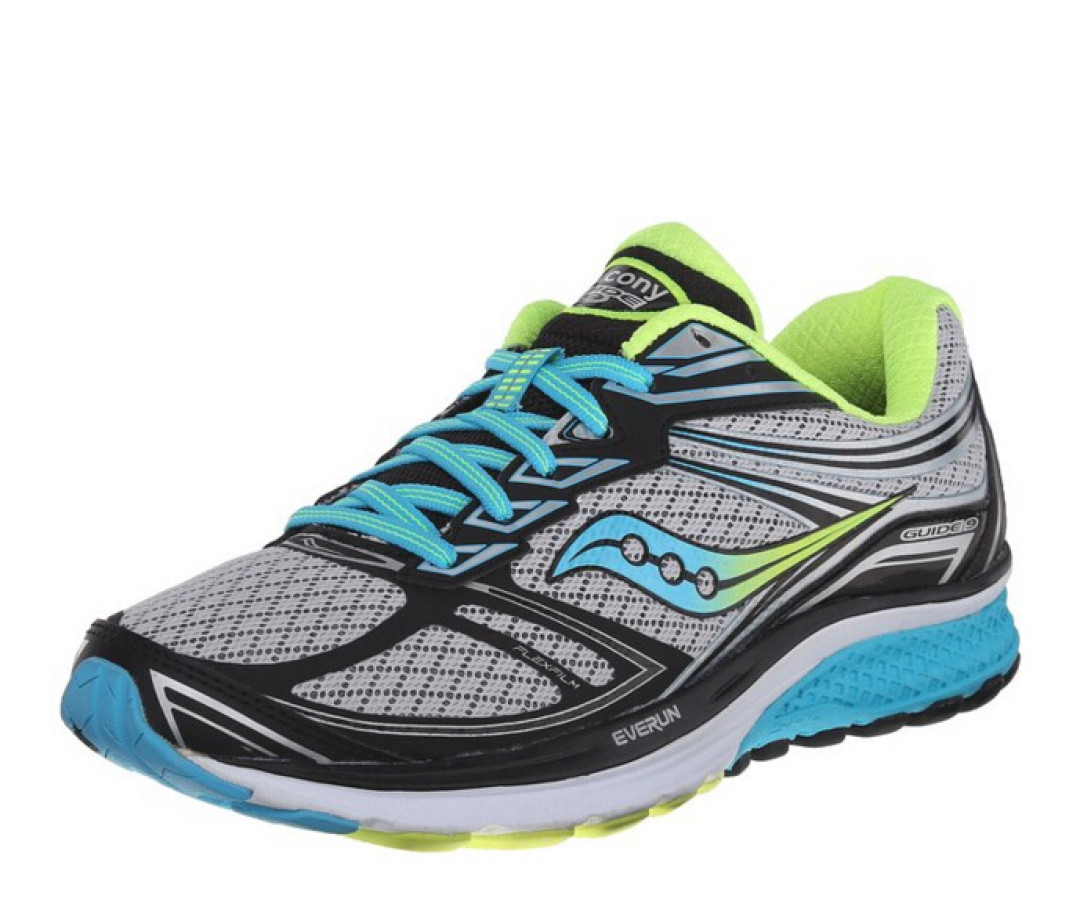 传说中的踩屎:Saucony 索康尼 guide 9 跑步 女鞋(真人兽)