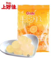 Oishi 上好佳 柑橘味硬糖120g*6袋 