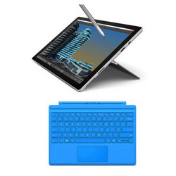 Microsoft 微软 Surface Pro 4 （i7/256G/16GB） + Surface Pro 4红色键盘盖
