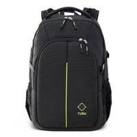 TUBU 徒步 新款专业摄影包数码单反相机包双肩包简约透气旅行包包 大号荧光绿