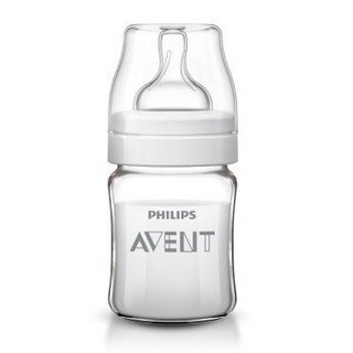 AVENT 新安怡 经典系列 SCF645/17 宽口径玻璃奶瓶 125ml