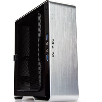 超小AM4 ITX 核显主机—IN WIN 迎广 肖邦 银色 迷你机箱装机体验