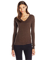 Lark & Ro 100% Cashmere V-Neck 女士羊绒衫