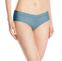 限L码：Calvin Klein Stretch Lace Hipster 女士内裤