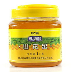 BEIDAHUANG 北大荒 东北黑蜂山花蜜 1kg