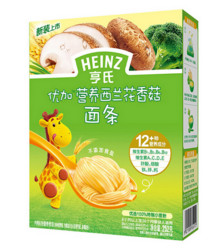 Heinz 亨氏 优加营养西兰花香菇面条 252g
