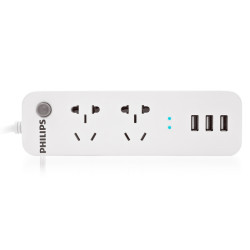 PHILIPS 飞利浦 2322E USB小优智能充电插排