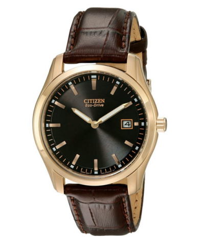 citizen西铁城au104300eecodrive男款光动能腕表