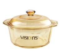 VISIONS 晶彩透明锅 康宁 晶钻锅 2.2L