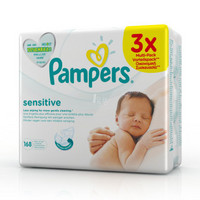 Pampers 帮宝适 柔润护肤系列护儿湿巾56片*3包*5件