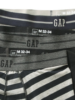 Gap 盖璞 108354 男士平角内裤(3条装)