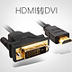 HAGIBIS 海备思 HDMI转DVI线