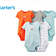 10点开始：Carter's 男婴 混合色短袖全棉连体衣 5件套