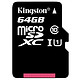 移动端：Kingston 金士顿 64GB TF(Micro SD) 高速存储卡 80MB/s