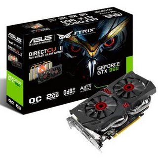 ASUS 华硕 猛禽STRIX-GTX960-DC2OC-4GD5 显卡