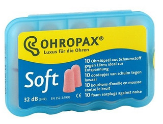 OHROPAX soft  超软型专业睡眠耳塞 10个装