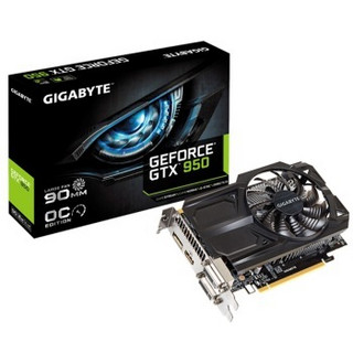 GIGABYTE 技嘉 GV-N950OC-2GD GTX950 GDDR5 显卡