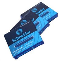 PLUS会员：Schneider Electric 施耐德电气 6603 钢笔墨囊 蓝色 3盒/18支装
