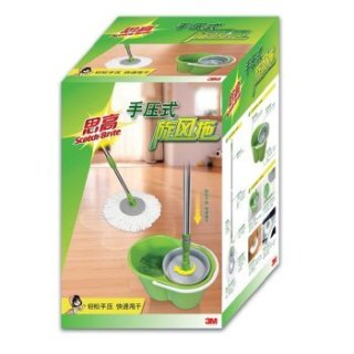 Scotch Brite 3M思高 T1手压式旋转拖把