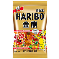 HARIBO 哈瑞宝 金熊橡皮糖混合水果味100g/袋*10袋