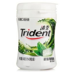 Trident 清至 无糖口香糖 54克约40粒