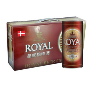 royal皇家棕啤酒1l