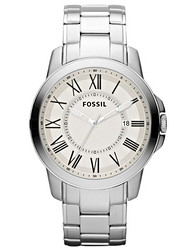 FOSSIL Grant Stainless FS4734 男款时装腕表