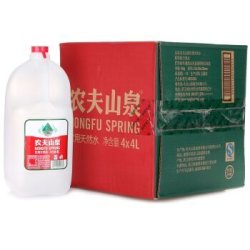 农夫山泉 饮用天然水 4L*4桶