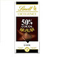 移动端：Lindt 瑞士莲 黑巧克力 特醇排装50% 100g