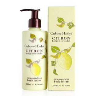 Crabtree&Evelyn 瑰柏翠 蜂蜜柠檬身体乳 250ml