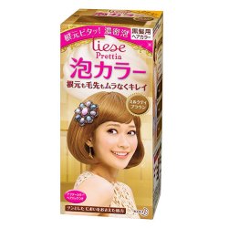 KAO 花王 Prettia 天然植物泡泡染发剂 