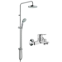 GROHE 高仪 天瀑系列花洒套装(200mm顶喷+手持花洒+浴缸龙头)