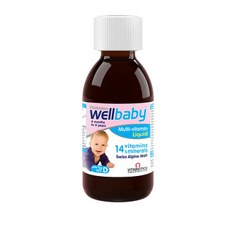 Vitabiotics  Wellbaby系列 婴儿复合维生素营养滴剂 150ml