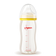 贝亲 (PIGEON) 宽口径PPSU奶瓶 240ml配L奶 *2件 +凑单品