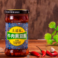 土道家 牛肉黄豆酱 200g*4瓶