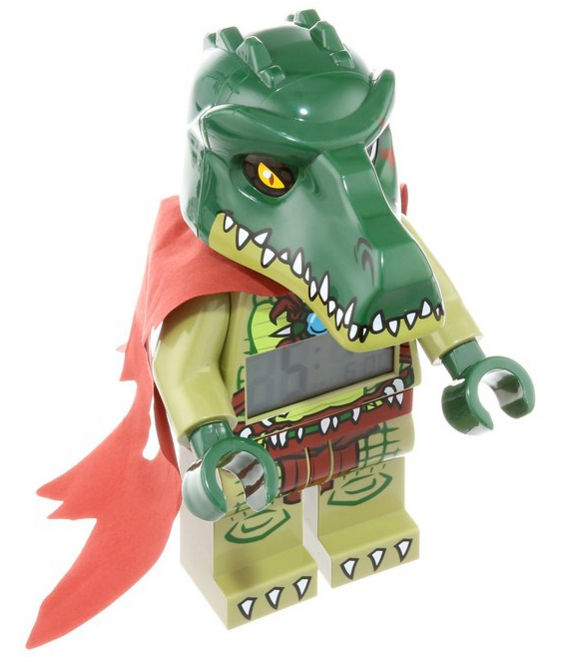 lego 乐高 legends of chima cragger 9000577 鳄霸王闹钟