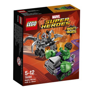 LEGO 乐高 Marvel漫威超级英雄系列 76066 迷你战车：绿巨人对战奥创